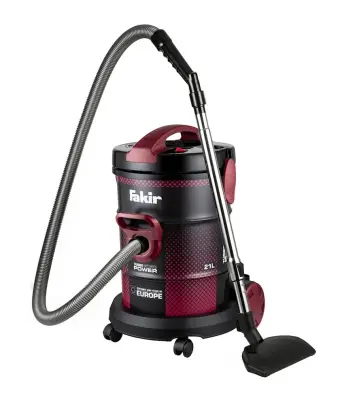 Fakir 21 LT drum vacuum cleaner Bordo - Galeri