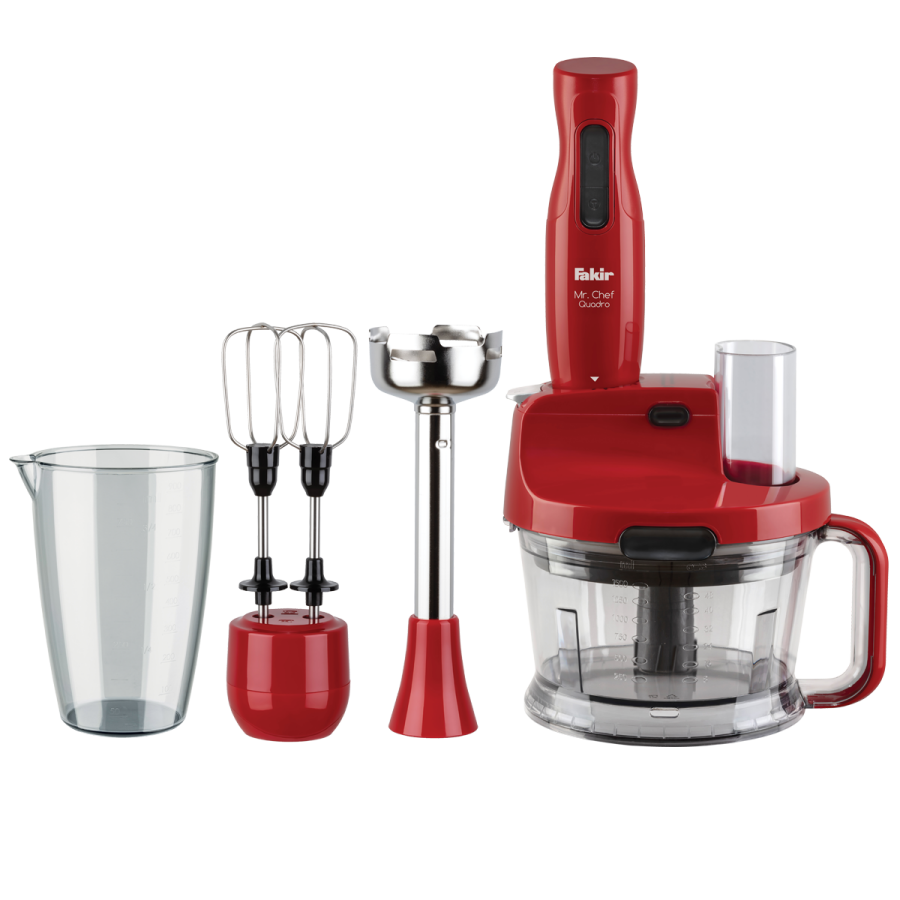 Mr. Chef Quadro Blender Dəsti Red - 1